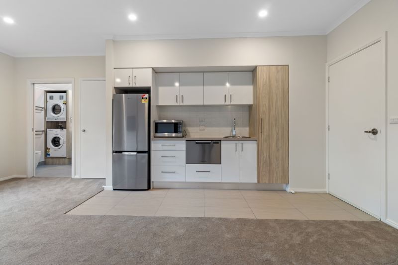 Modern apartment offering assisted living services