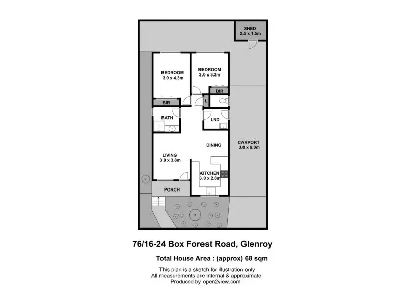 Renovated Two Bedroom!