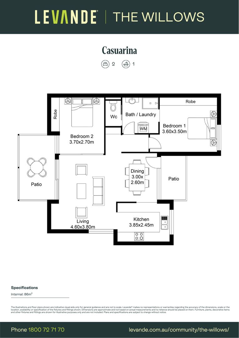 Two Bedroom | Unit 240