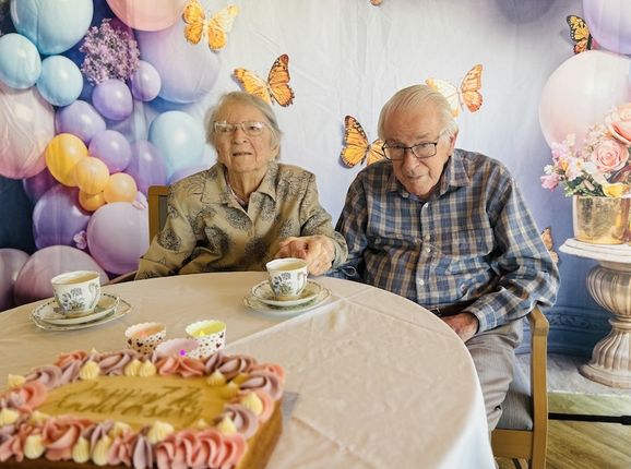 Centenarians Celebrate 77 years of Marriage this Valentine's Day