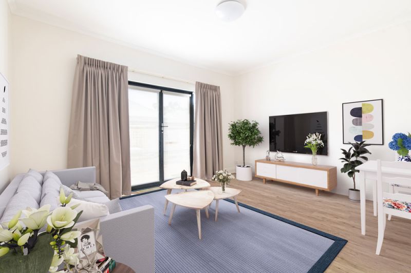 Spacious and light filled serviced apartment