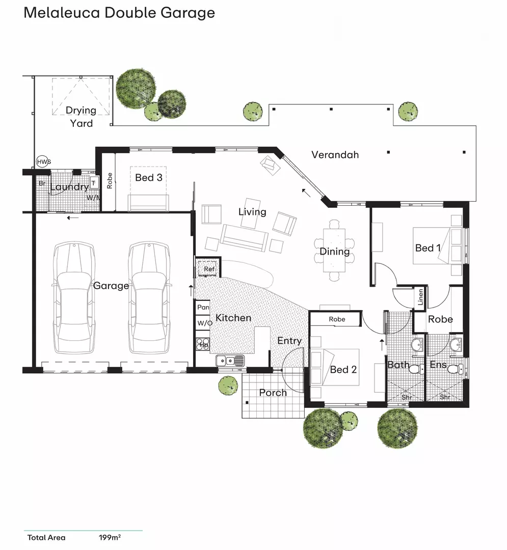 Bright, Low-Maintenance with Outdoor Appeal