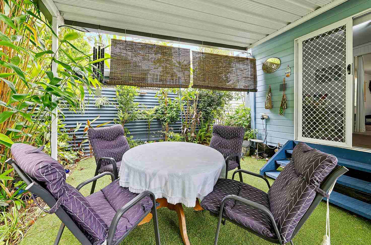 Fabulous Covered Outdoor Living Area - Hampton Style Decore - So Much Space 