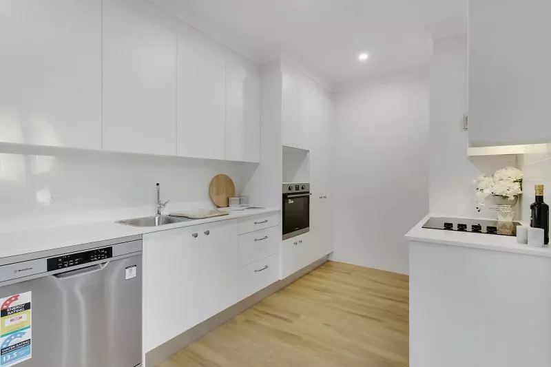 North-facing three-bedroom unit