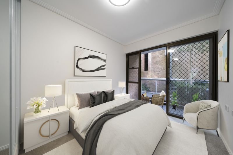 Ground-floor unit with bush views