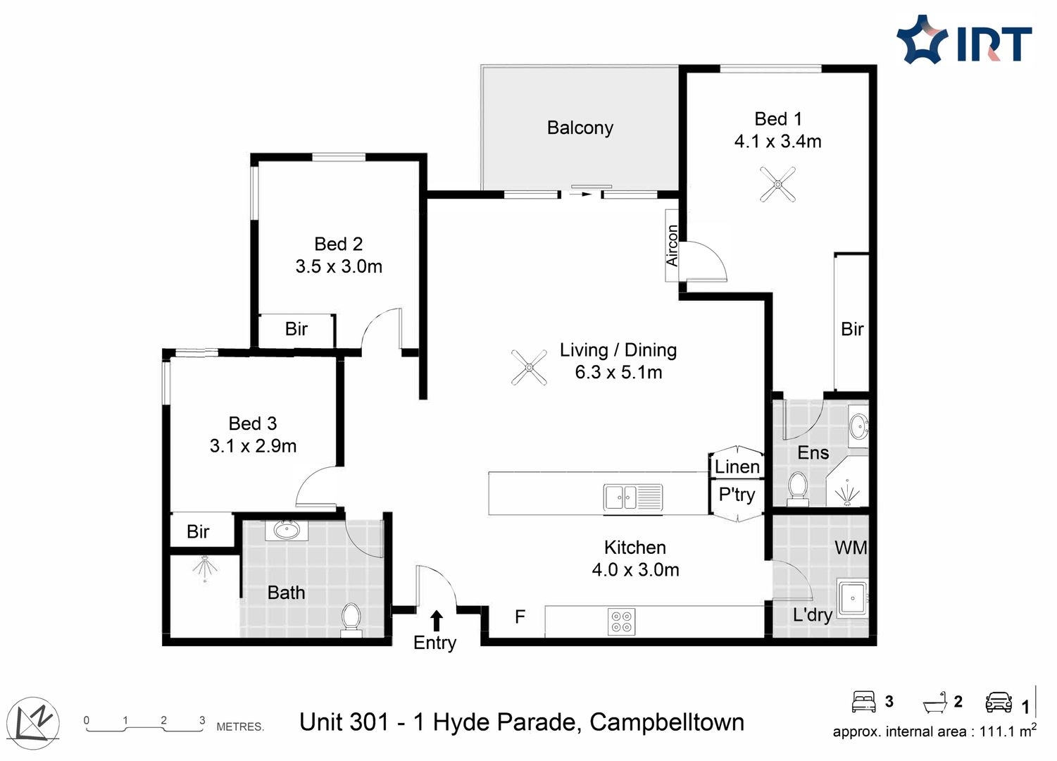 301/1 Hyde Parade, Campbelltown NSW 2560