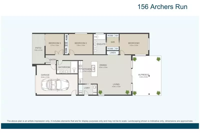 Quiet, Contemporary Living with Privacy and Space