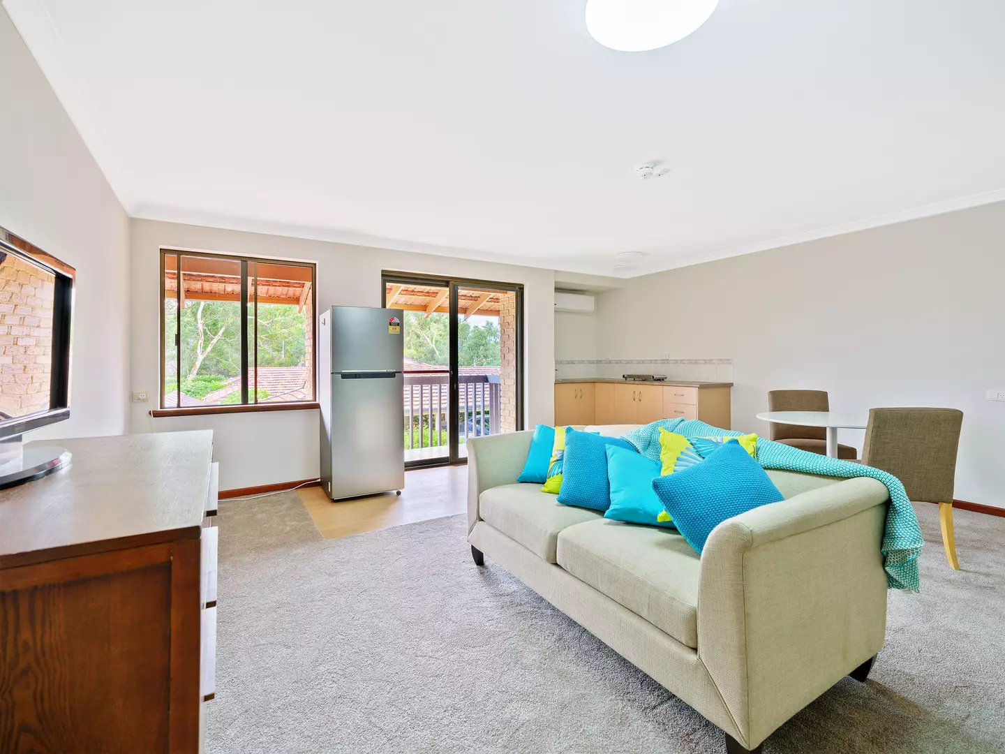 Secure studio apartment in the heart of the clubhouse