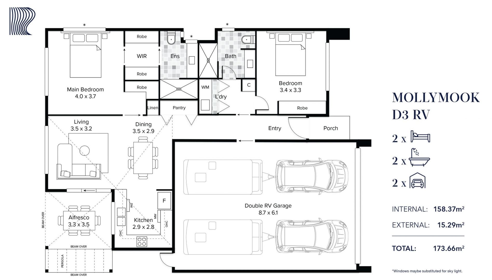 Hervey Bay - The Mollymook D3 RV