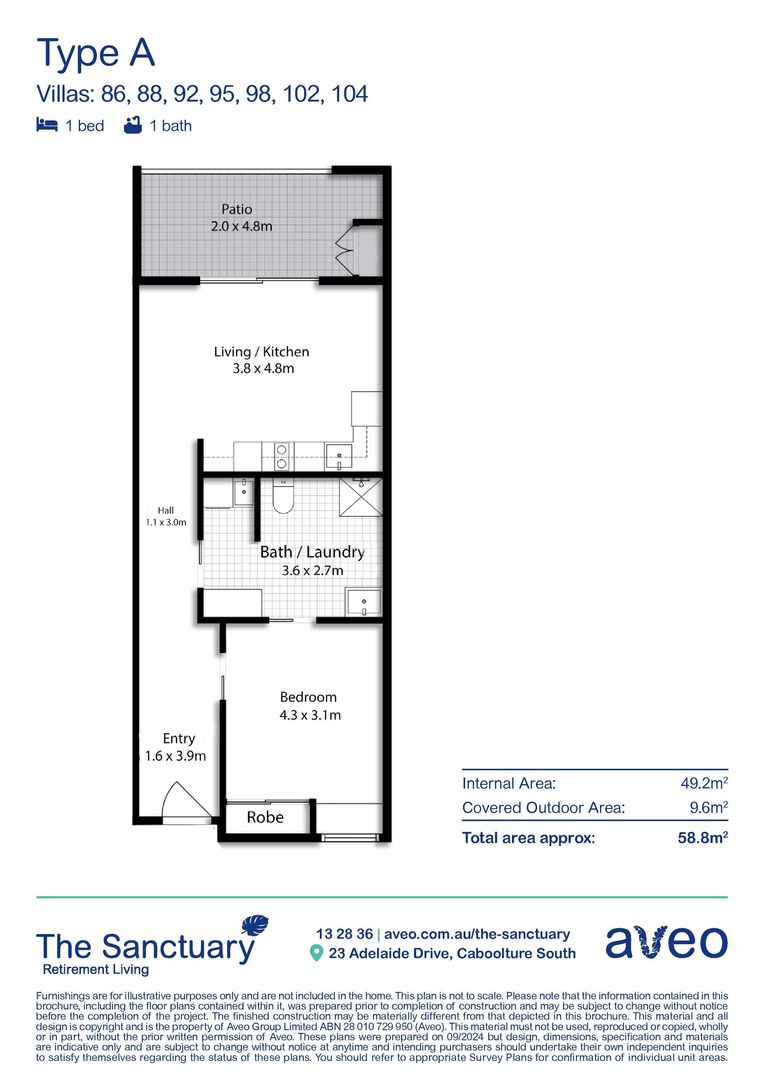 COMING SOON – Modern One-bedroom Villa