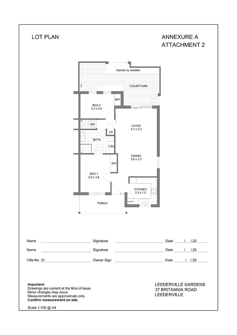 SOLD.  Low maintenance lifestyle in a prime location