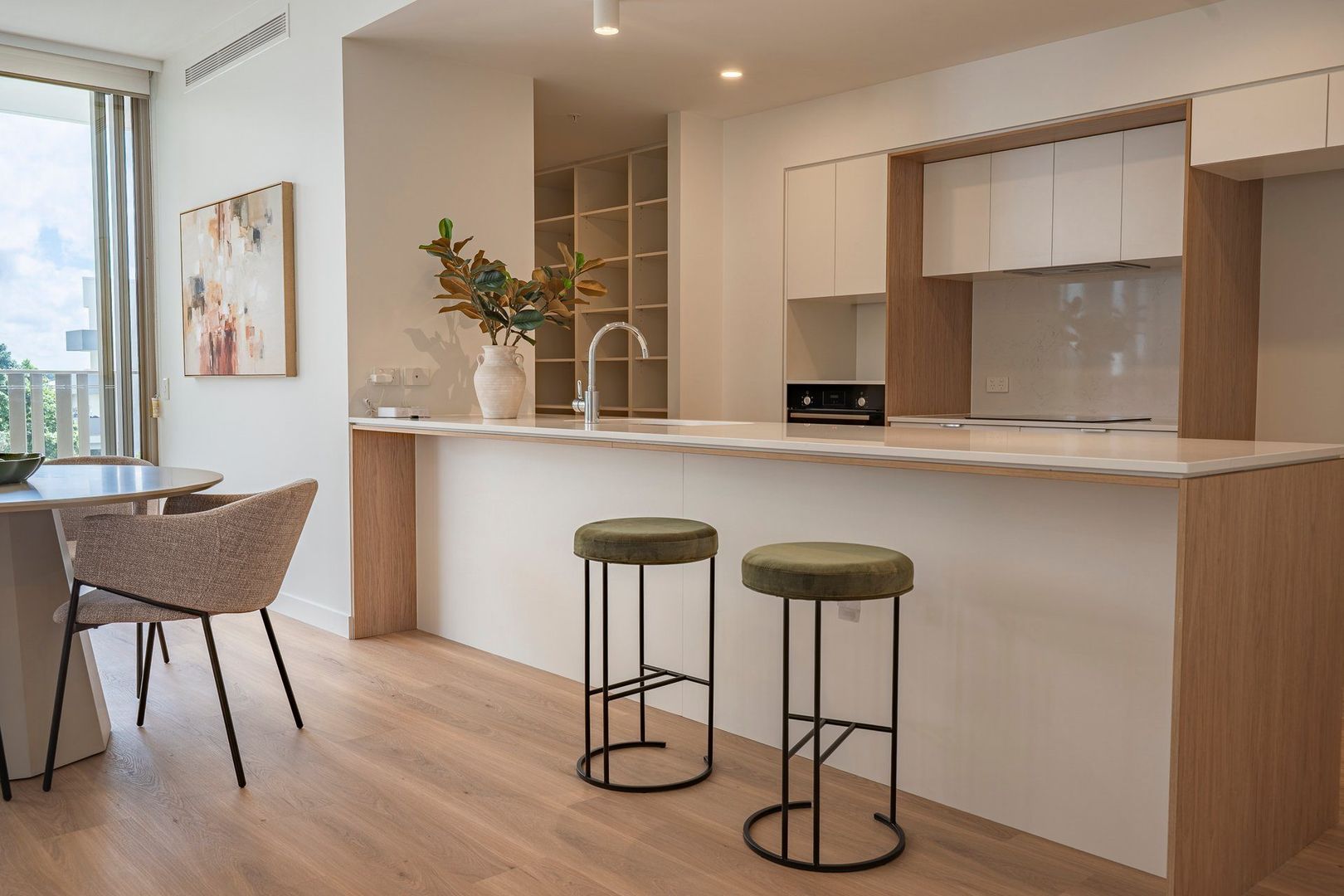 Light-Filled, Spacious Apartment Overlooking the Village