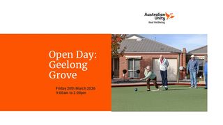 Open Day: Geelong Grove