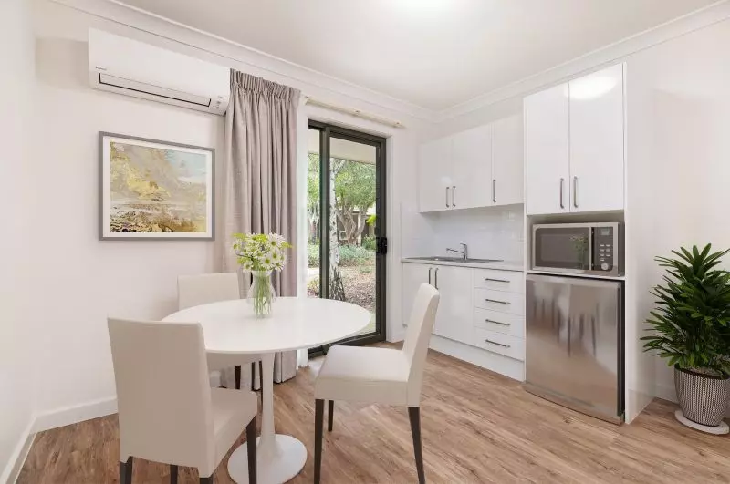 You will be pleasantly surprised with this delightful studio apartment!