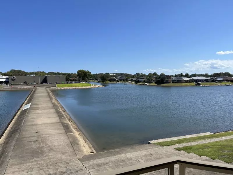 Under Offer -Stunning water view of the Governors Way canal from this spacious 3 bedroom unit