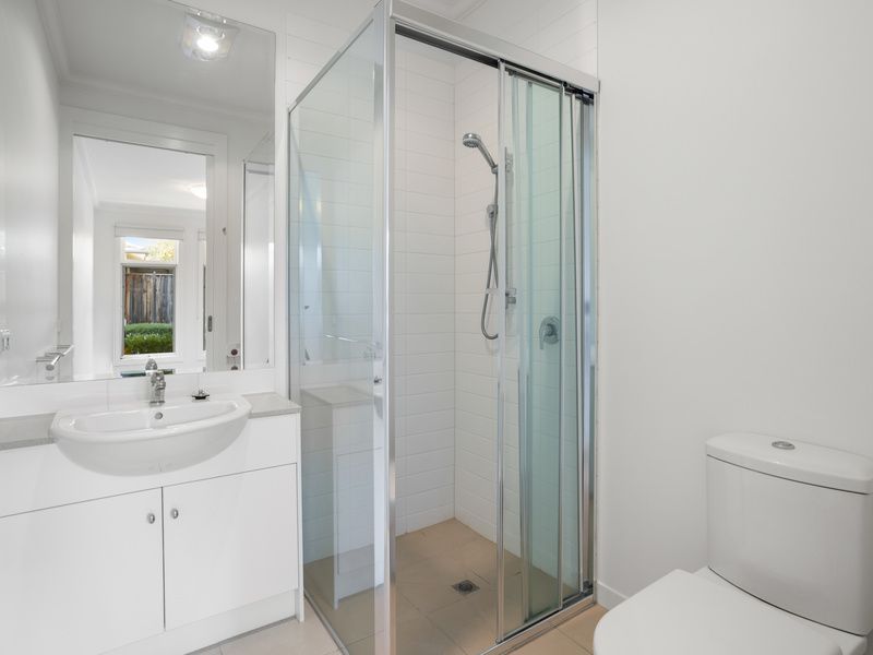 North-facing with High ceilings and Private Courtyard