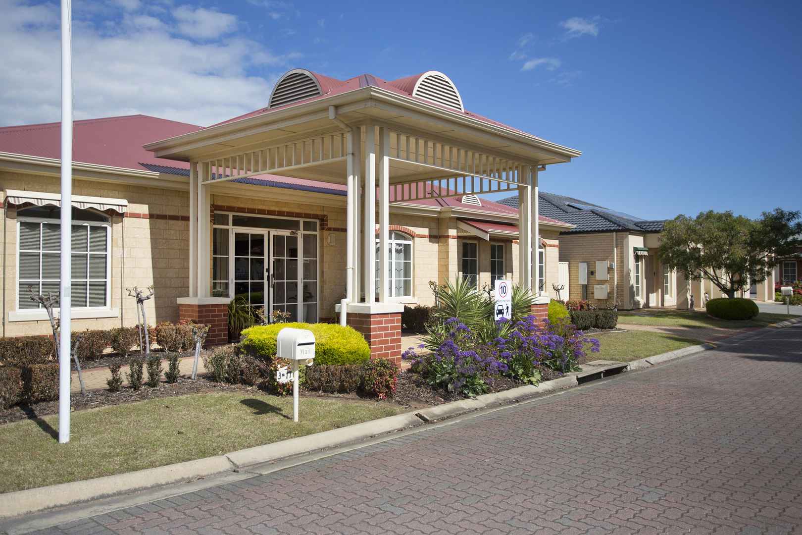 Private community offering well-appointed spacious homes in a welcoming environment