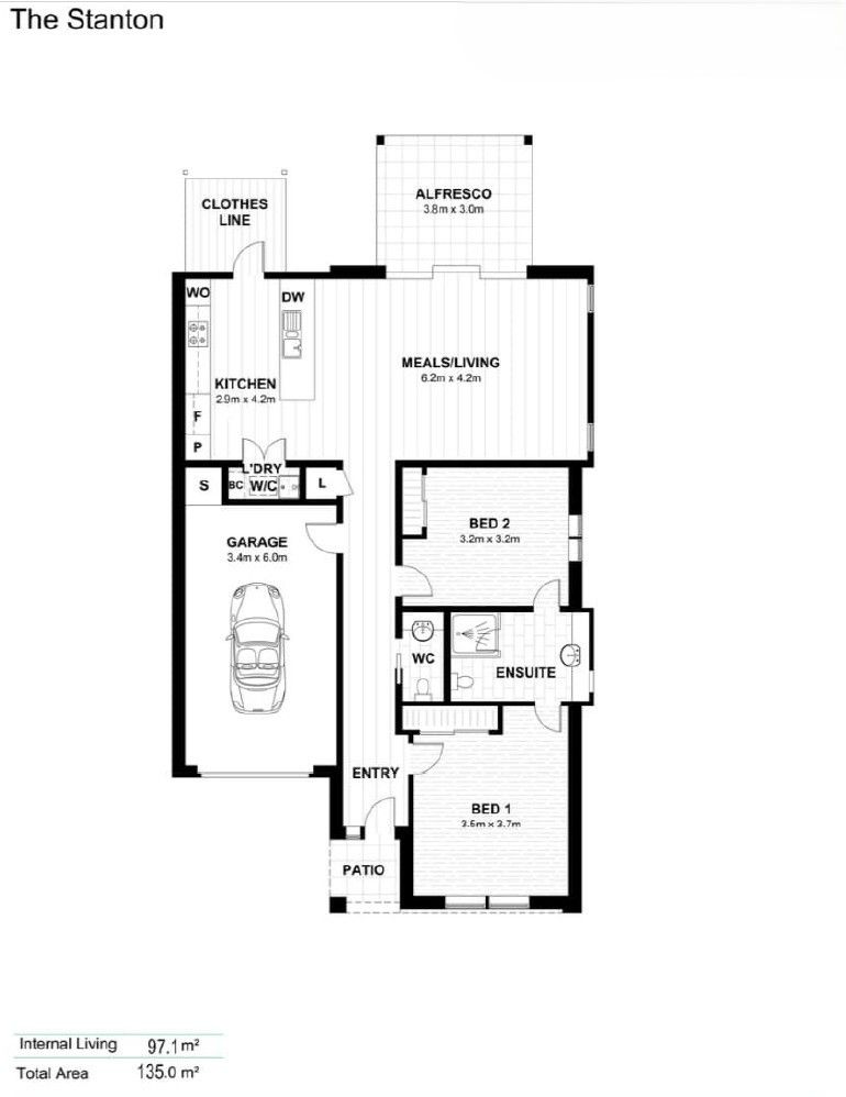 North-facing with Bright Interiors and Private Garden