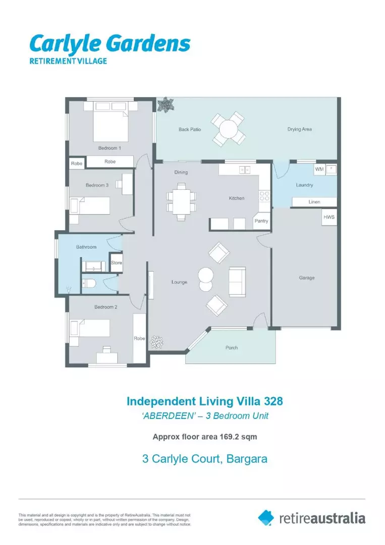 Large 3 bedroom villa, close to Lake!