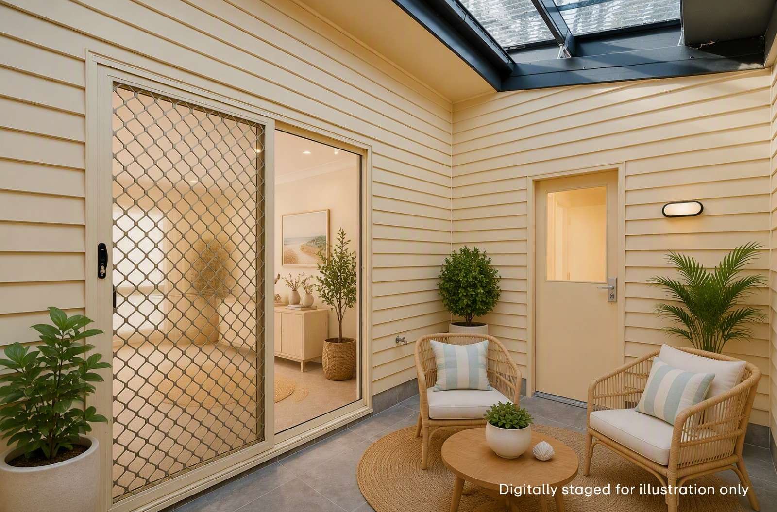 Space, Comfort and a Covered Balcony