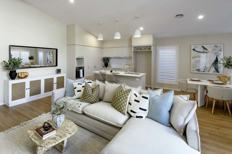 Elegant open plan living to relax and enjoy