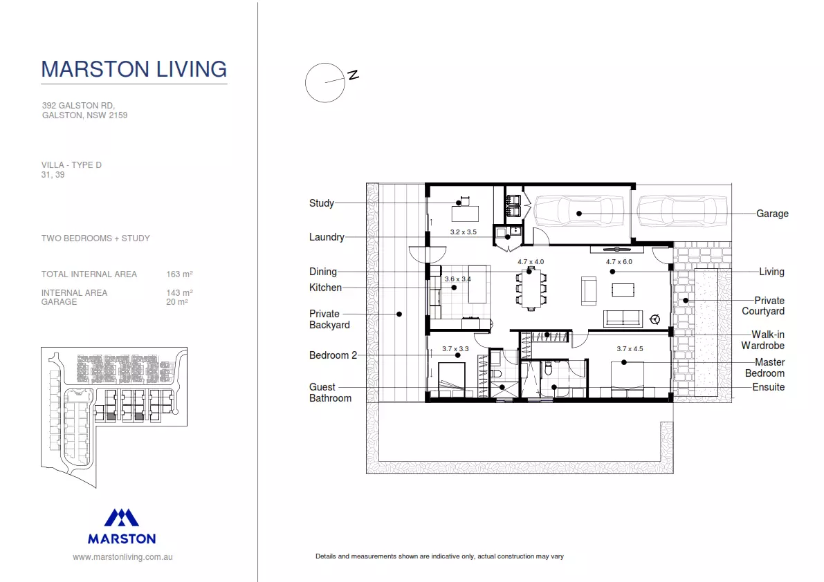 Villa 31 - Luxury Country Living, Sydney Convenience: Marston Living Galston.