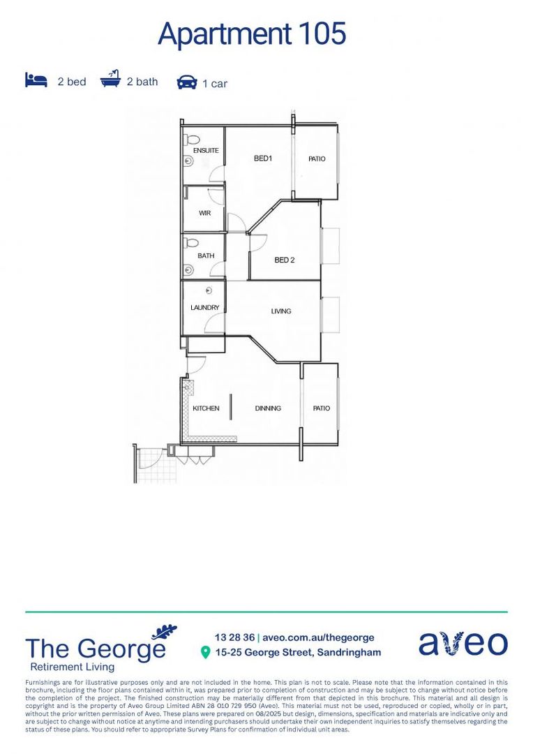 Beautifully crafted, architect-designed, boutique residence on the ground floor