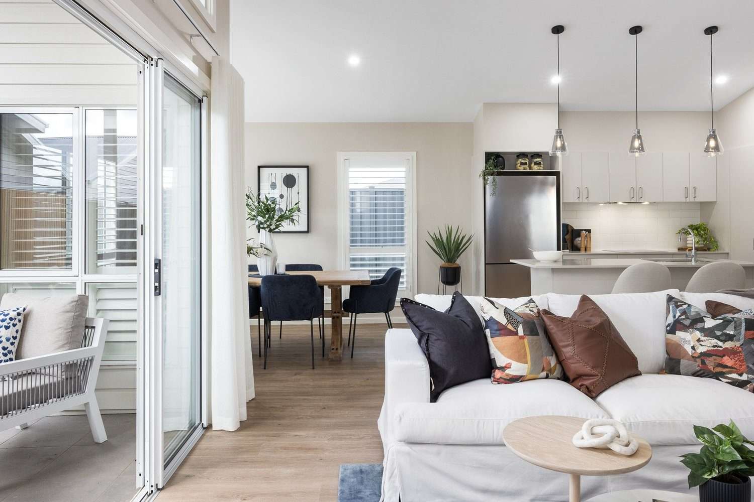Elegant open plan living to relax and enjoy