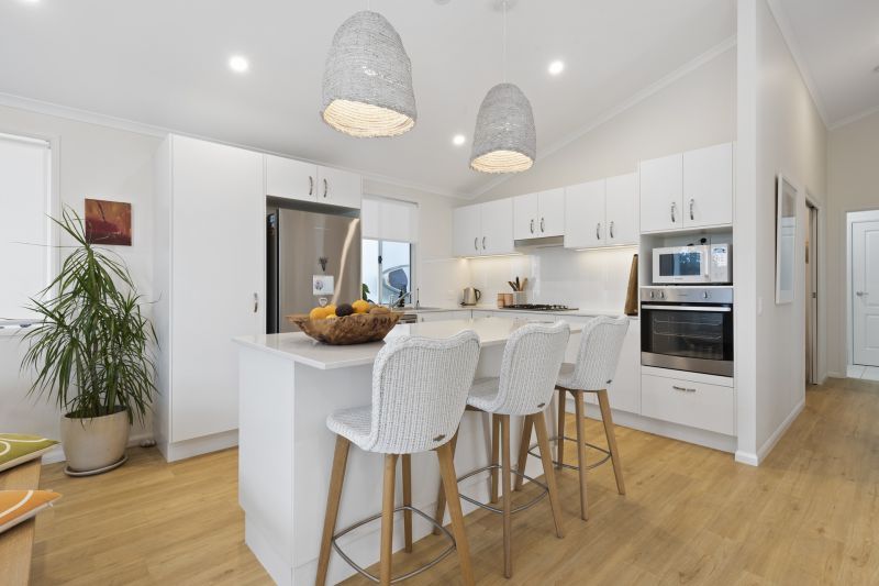 Stunning home with beautiful outlook and water views