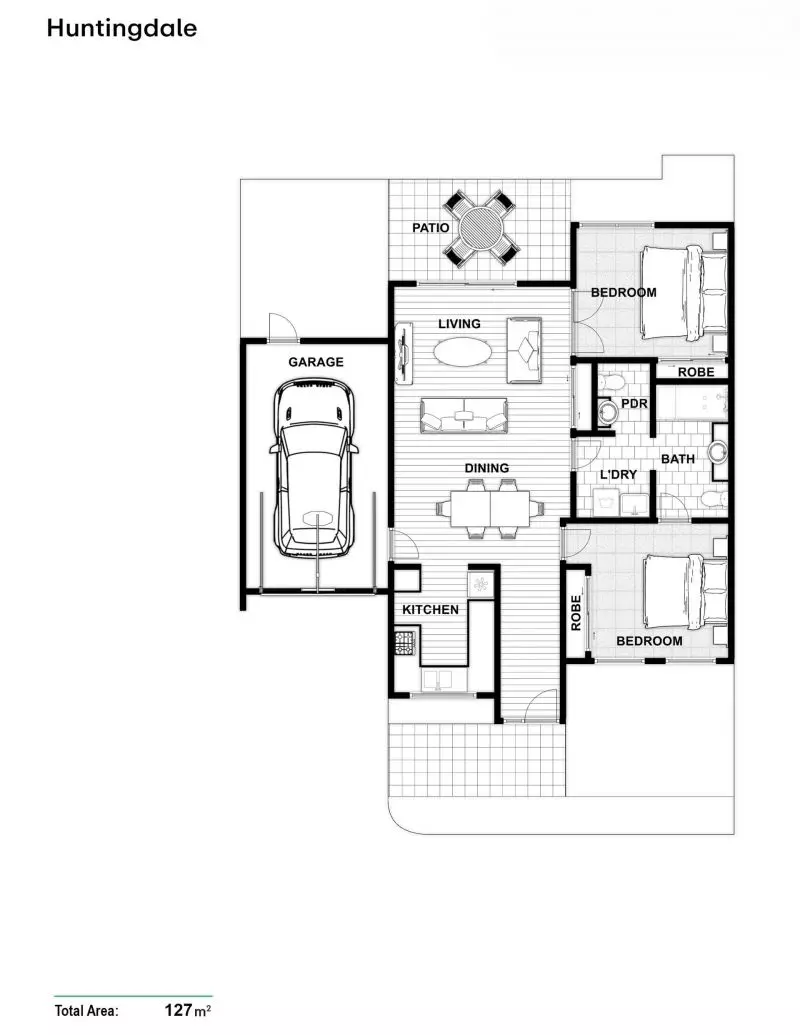 Stylish Home with Private Garden near Clubhouse