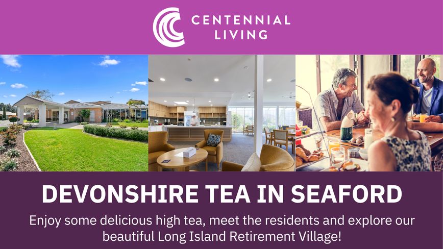 Join us for Devonshire Tea at Long Island Retirement Village