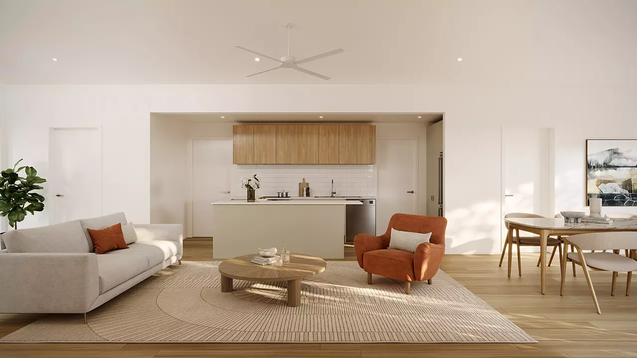 Goulburn Design - Functional 2 bedroom design with space to relax