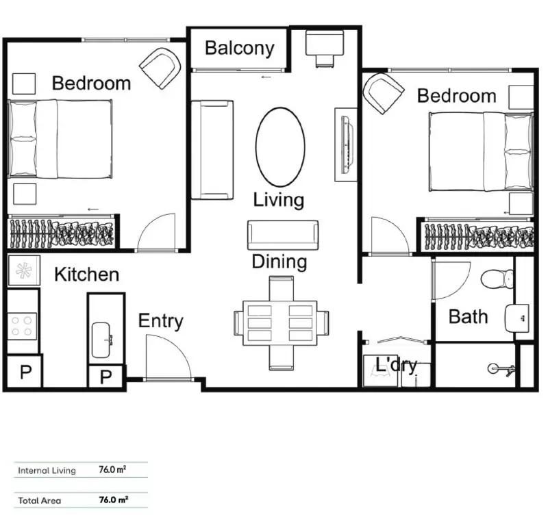 Brighton Bayside Apartment - Fully Refurbished