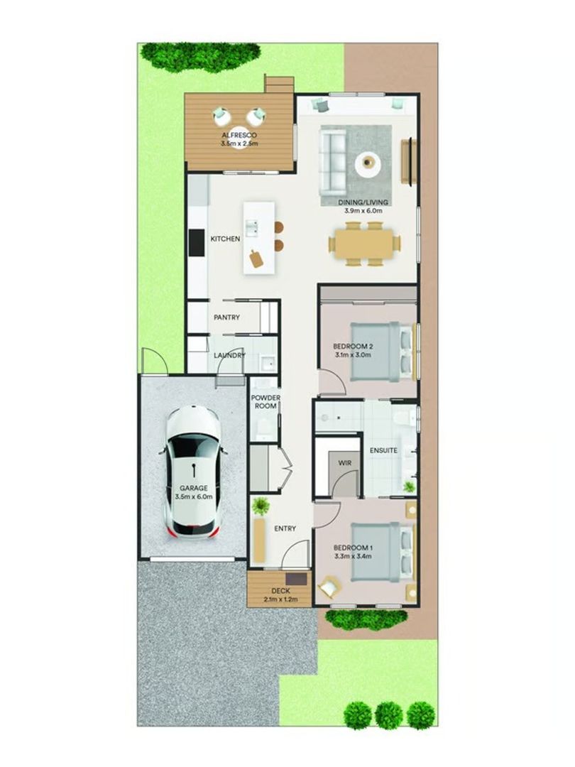 Lifestyle Communities Woodlea - The perfectly positioned two bedroom home