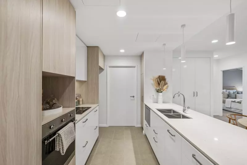 Experience premium living in this two-bedroom apartment with private garden views