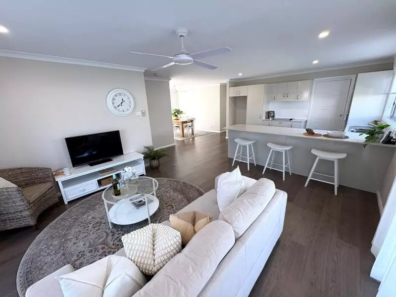 This functional home features ample space.