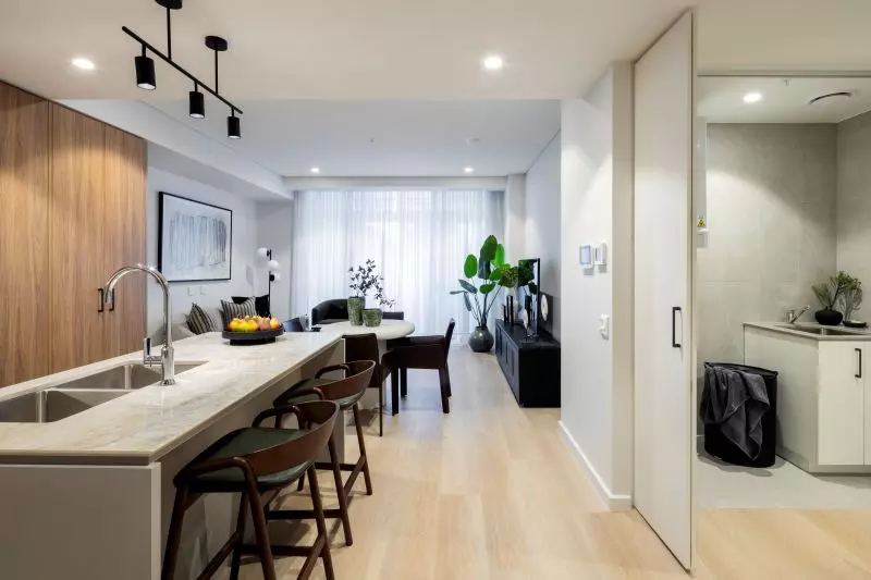 Ground-floor 2-bedroom apartment with private courtyard