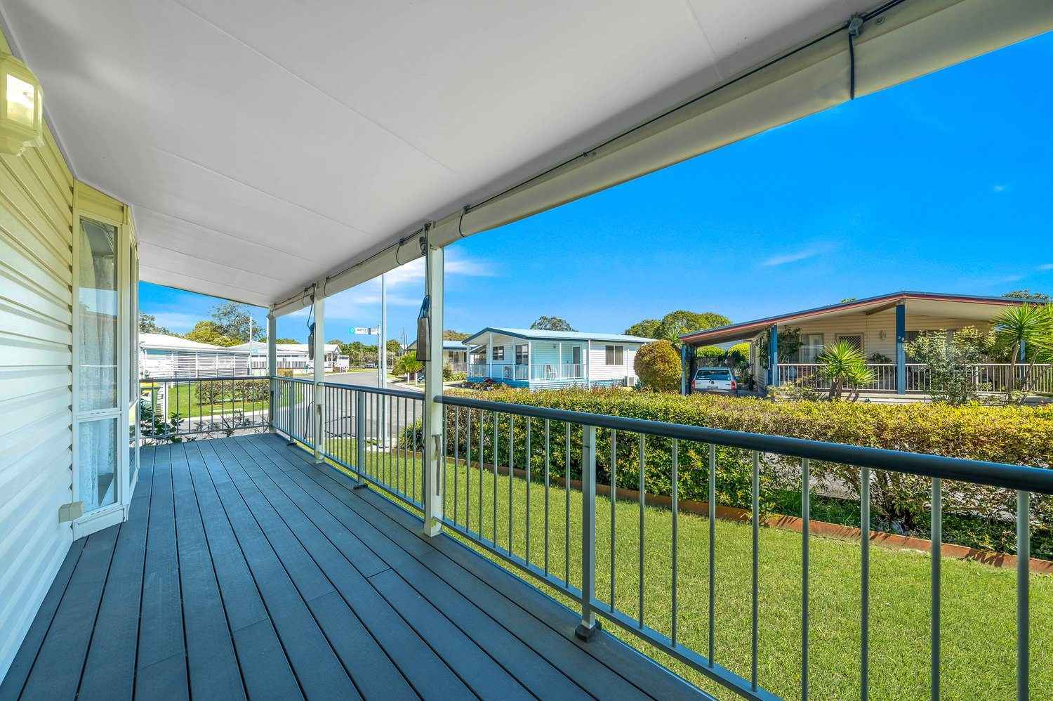 Large Corner Block with Dual Carports