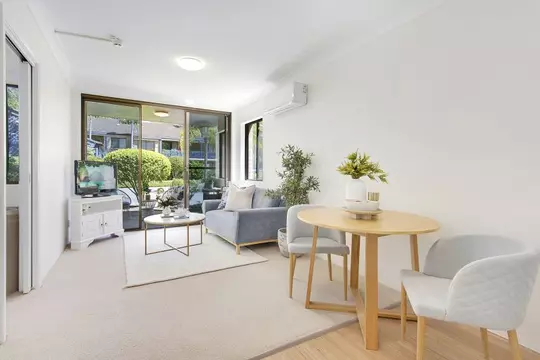 Convenient and bright ground-floor apartment