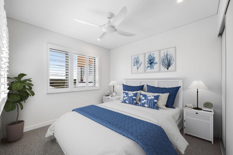 Top-Floor Living with Water Views