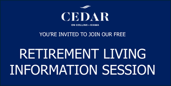 You're invited to our Retirement Living Information Session