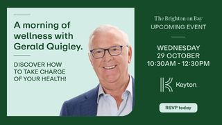 A morning of wellness with Gerald Quigley at The Brighton on Bay