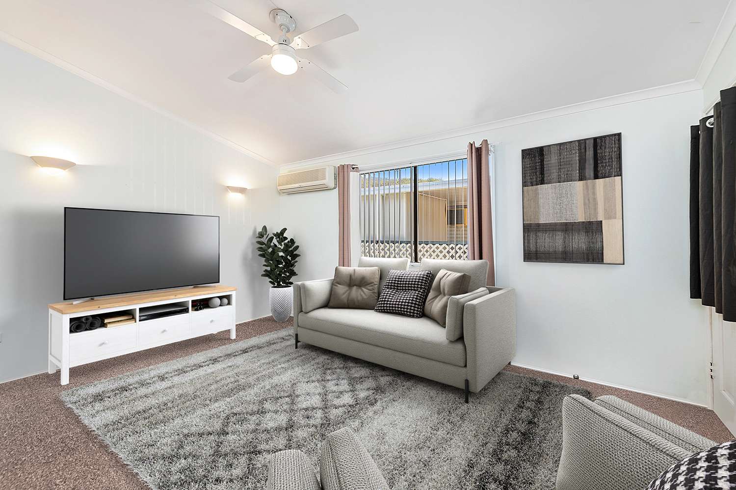 SOLD - So close to all facilities - Sunny rear courtyard - High, raked ceilings