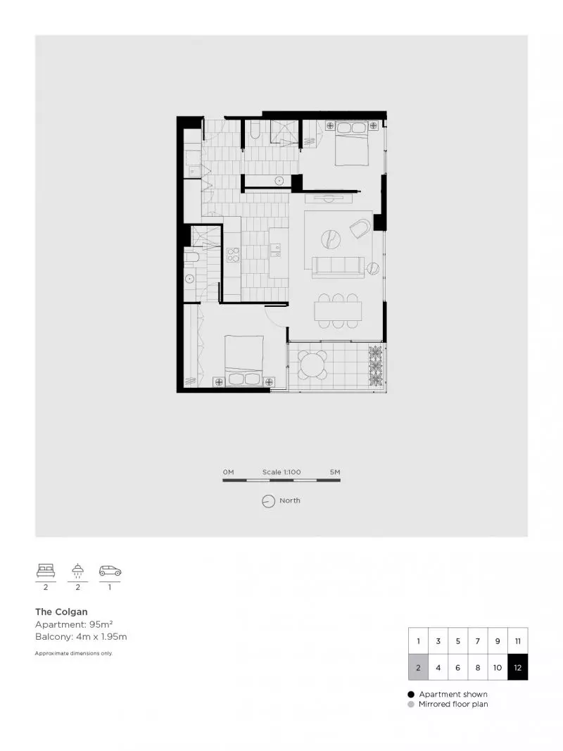 Sunny North Facing Two Bed Apartment - Deposit Taken