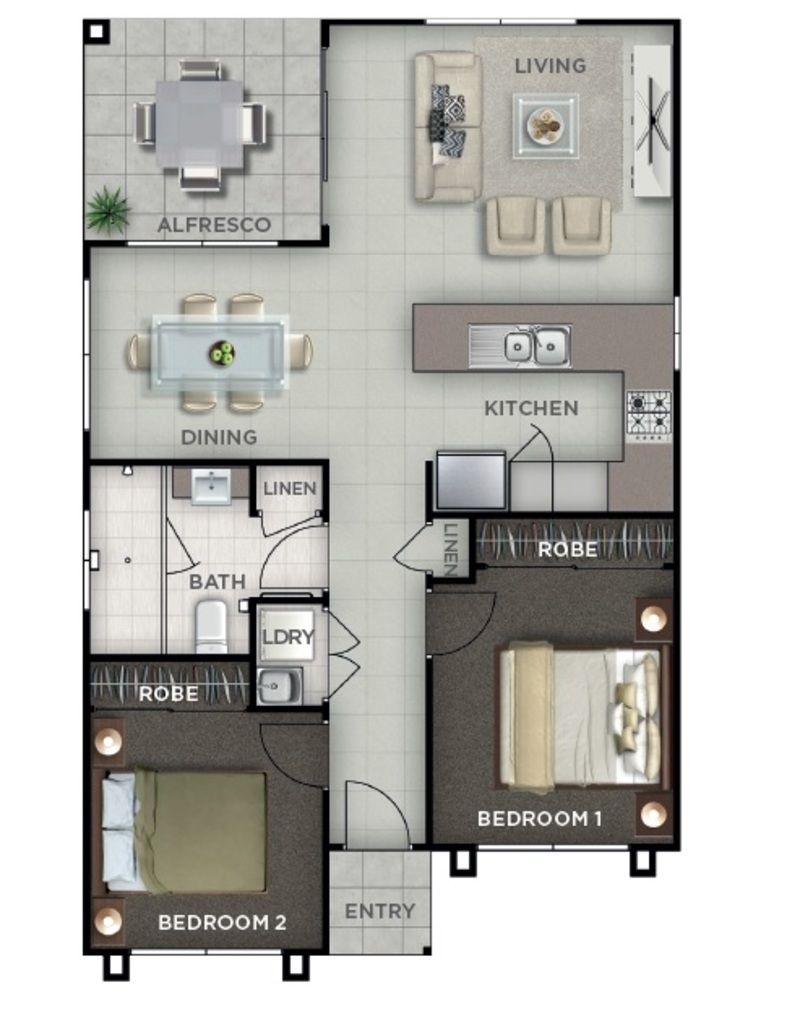 Designed for over 50s living