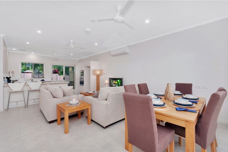 Two-bedroom villa opposite community pool