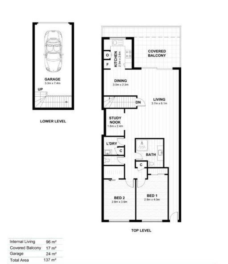 Stylish Refurbished Unit with North-Facing Bedrooms and Private Balcony