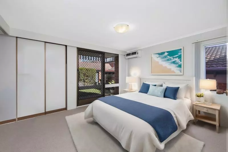 Spacious ground floor two-bedroom unit