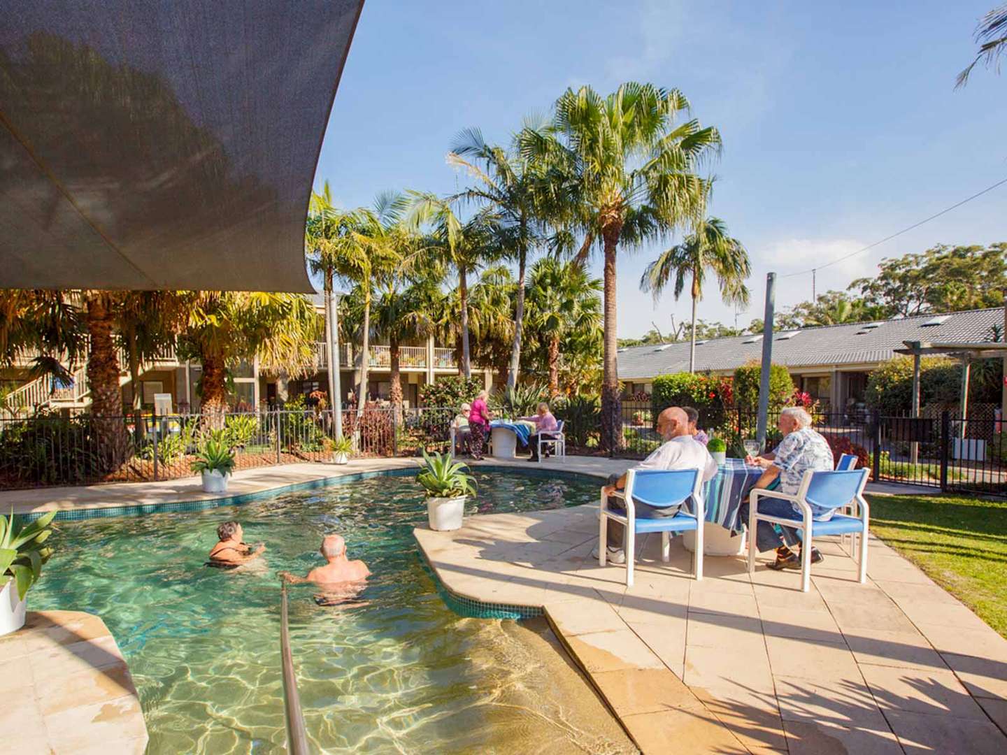 Two-Bedroom Unit Overlooking the Pool - Unit 39