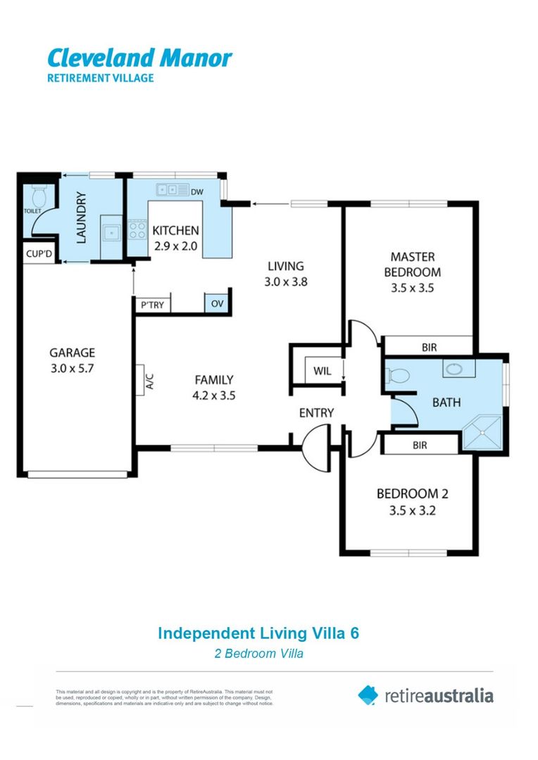 Sunny Two Bedroom, full refurbishment